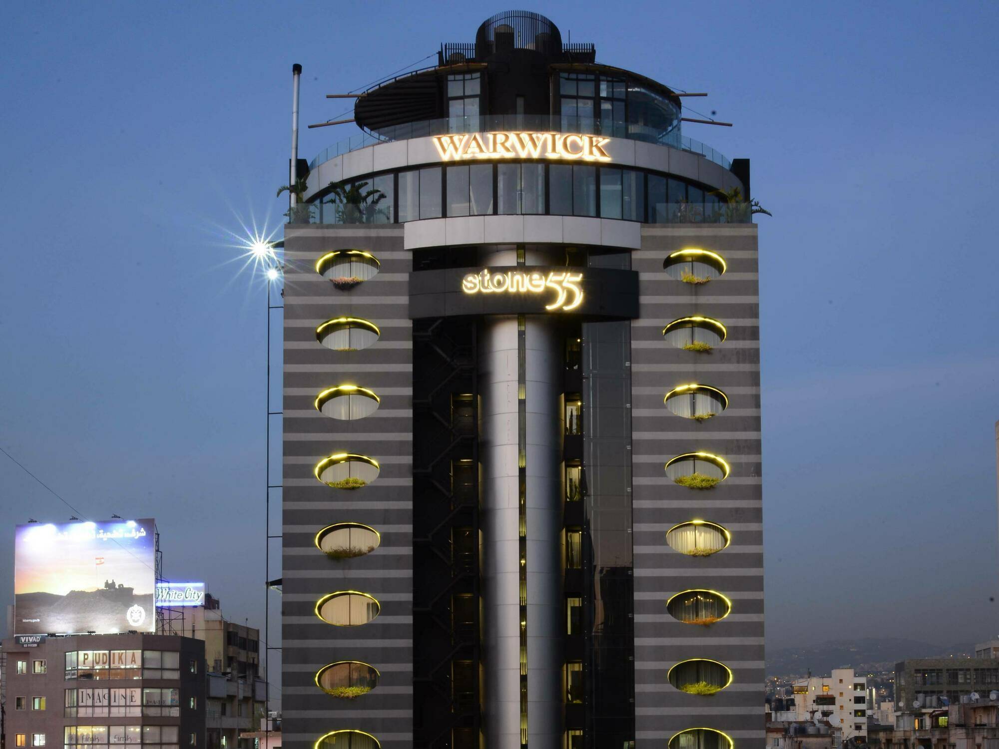 Warwick Stone 55 Hotel Beirut Eksteriør bilde
